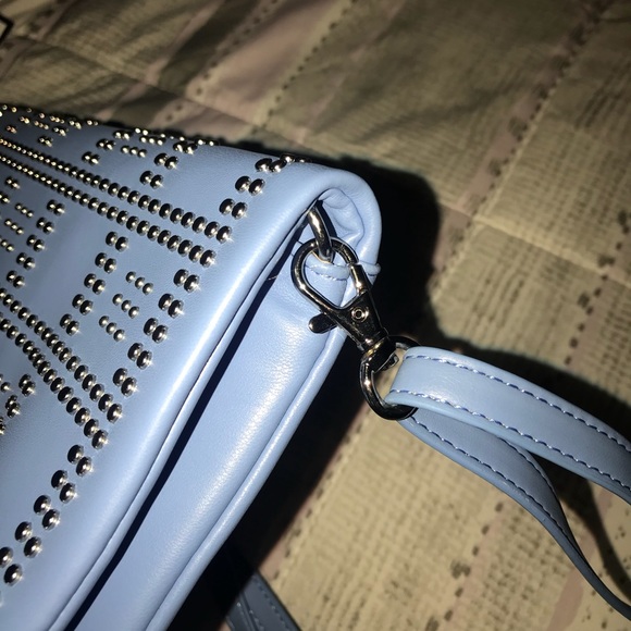 Max Studio Azure Blue Clutch - Picture 5 of 6